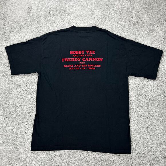 Bobby Vee and the Vee's Freddy Cannon - Rock-n-Roll T-Shirt Large - May 2005 - Picture 2 of 8